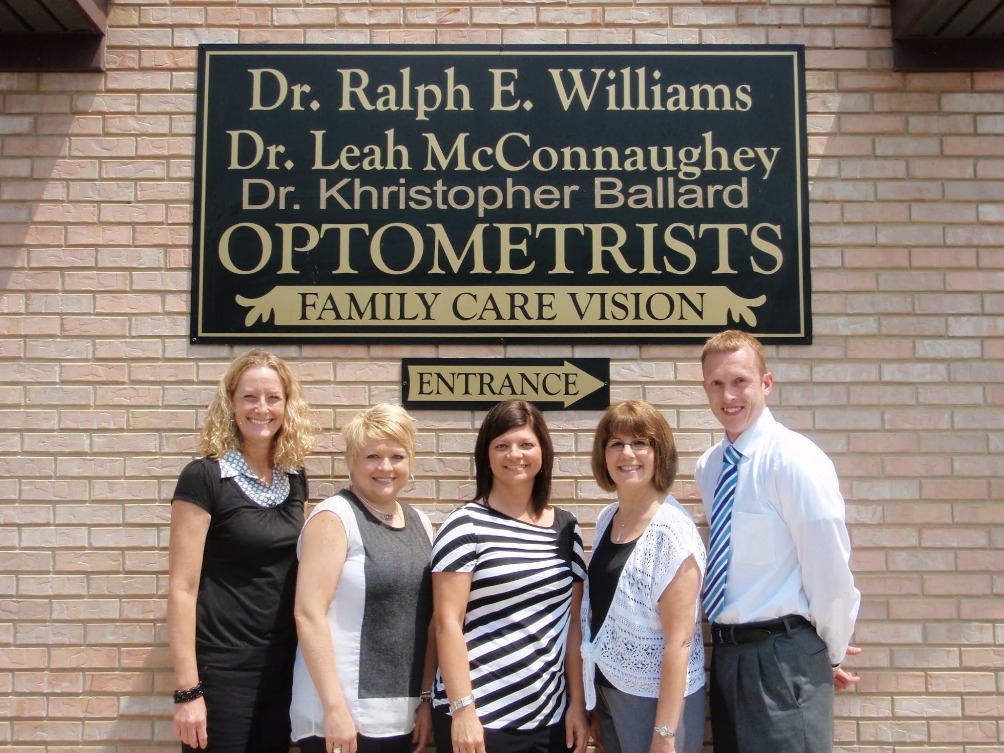 Hillsboro Family Vision, Dr. Leah McConnaughey, Dr. Khristopher Ballard, and Dr. Laura Andre. 925 W Main St, Hillsboro Ohio 45133