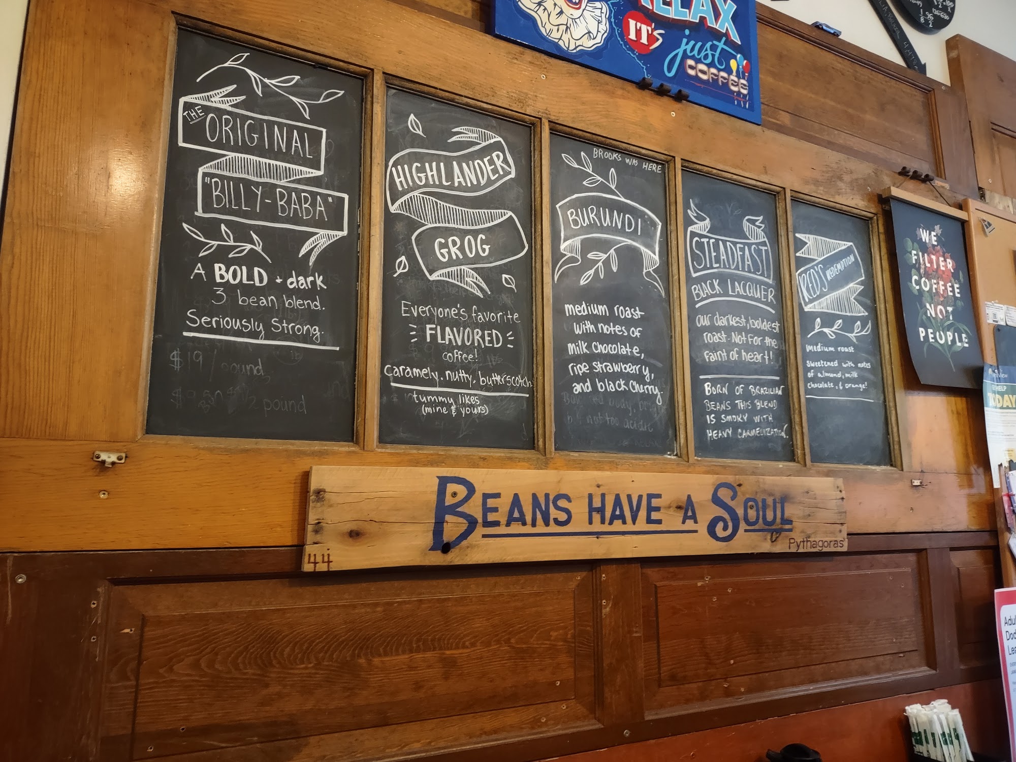 Blackbird Bakery Menu