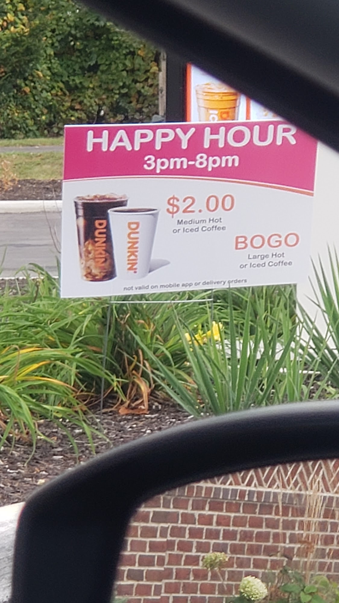 Dunkin' Menu