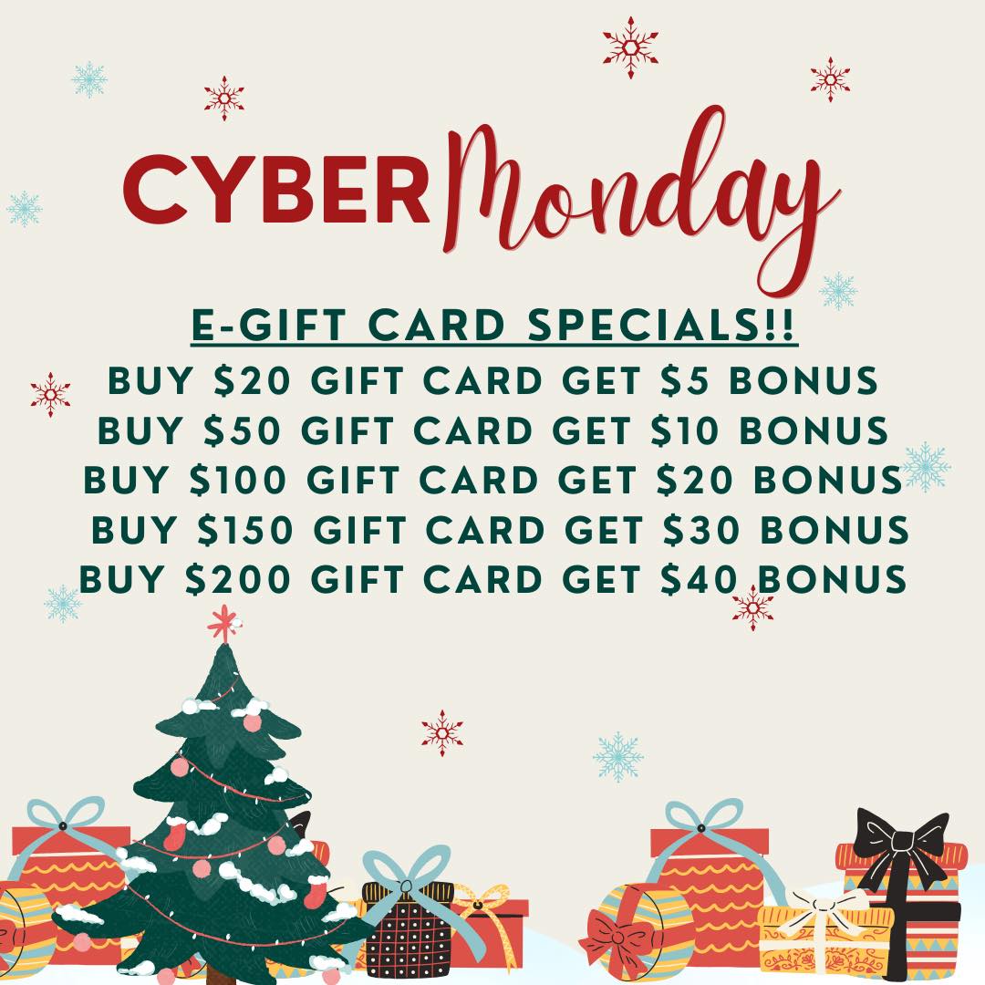 Main Street Nutrition Menu