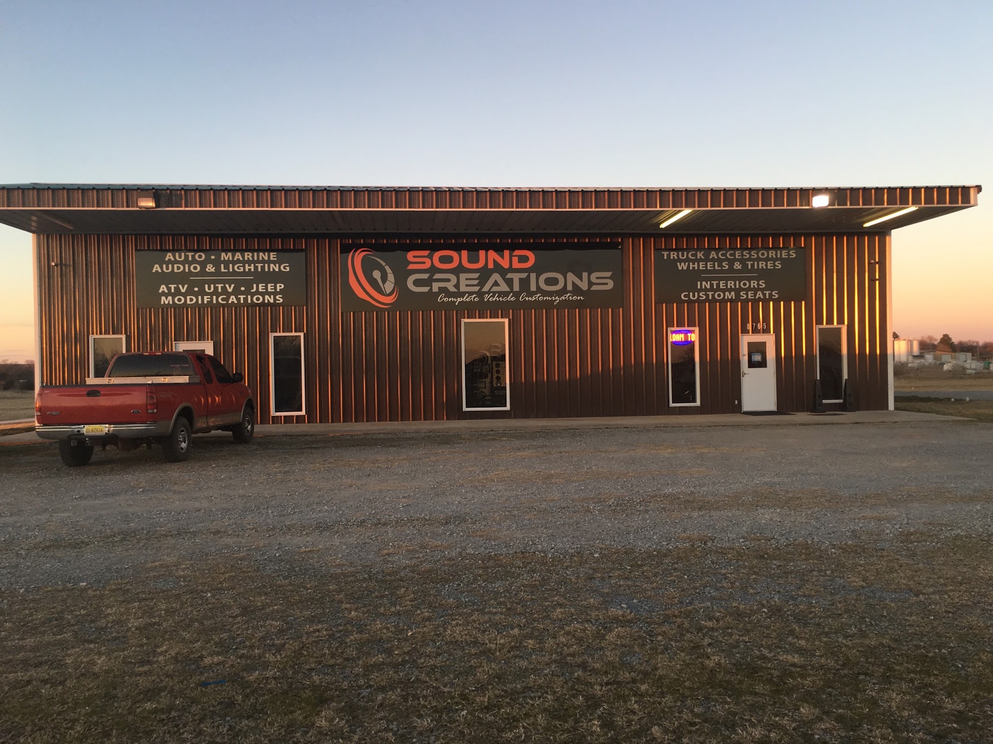 Sound Creations 8765 US-70, Mead Oklahoma 73449