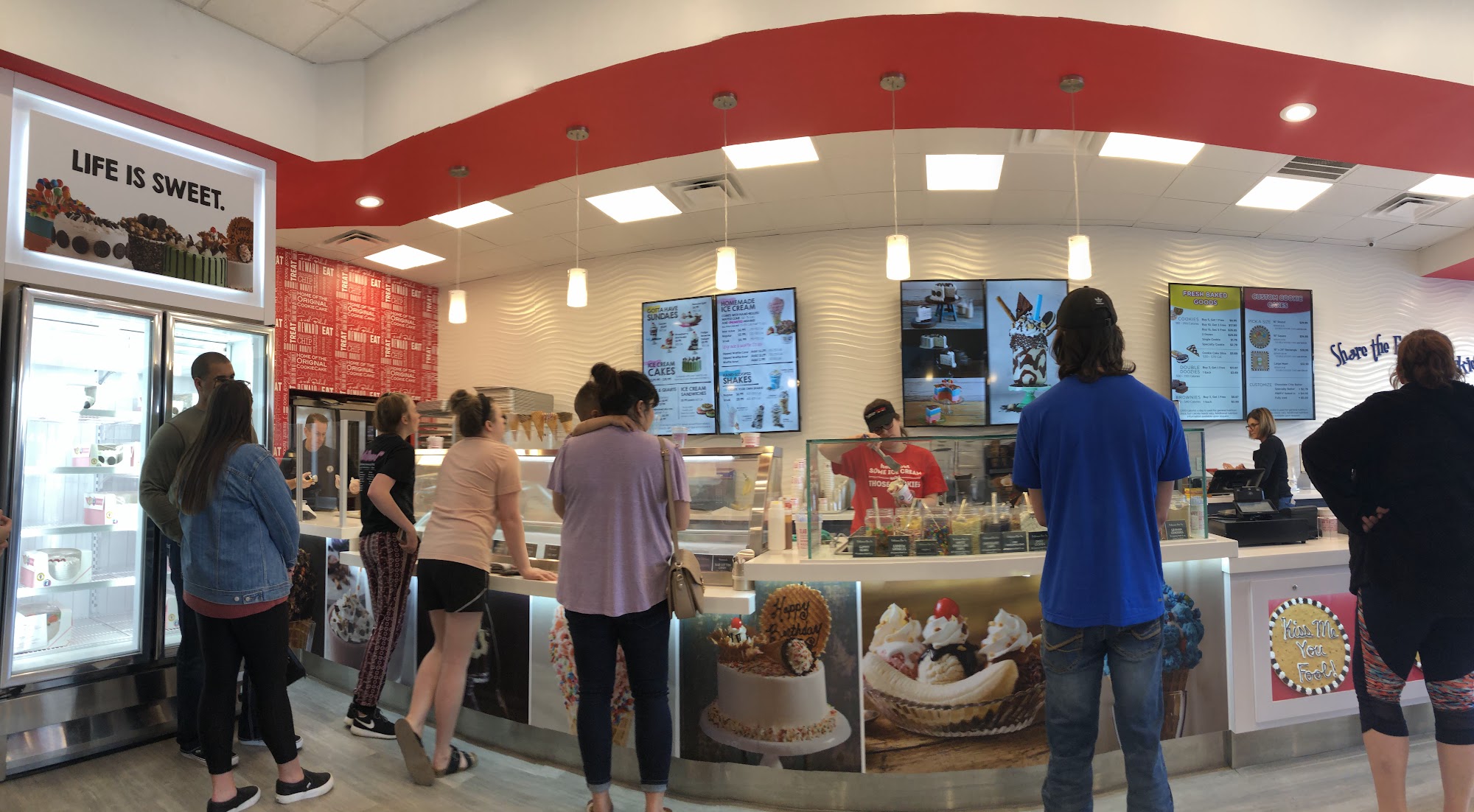 Marble Slab Creamery and Great American Cookies