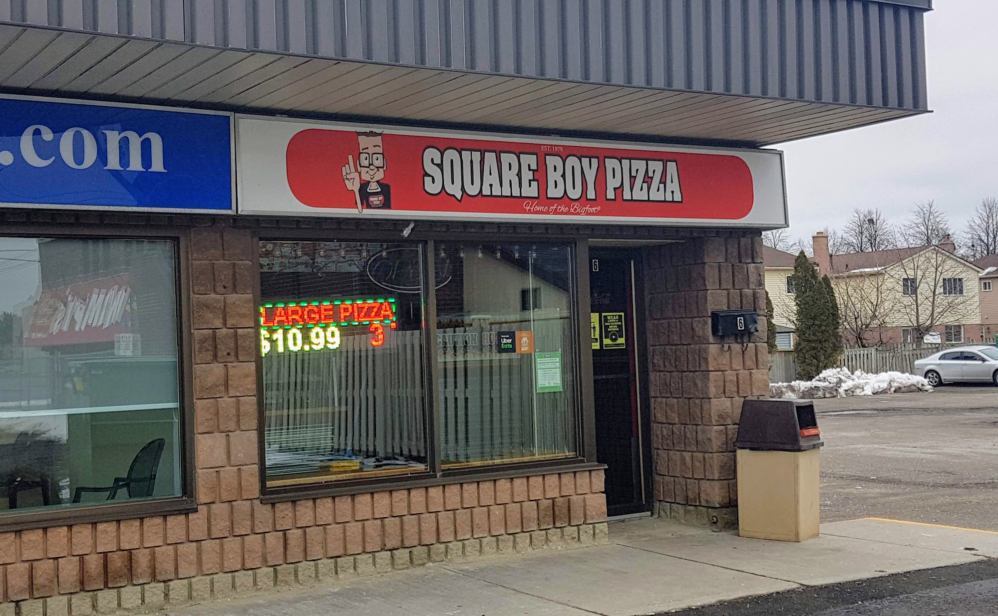 Squareboy Pizza Ajax