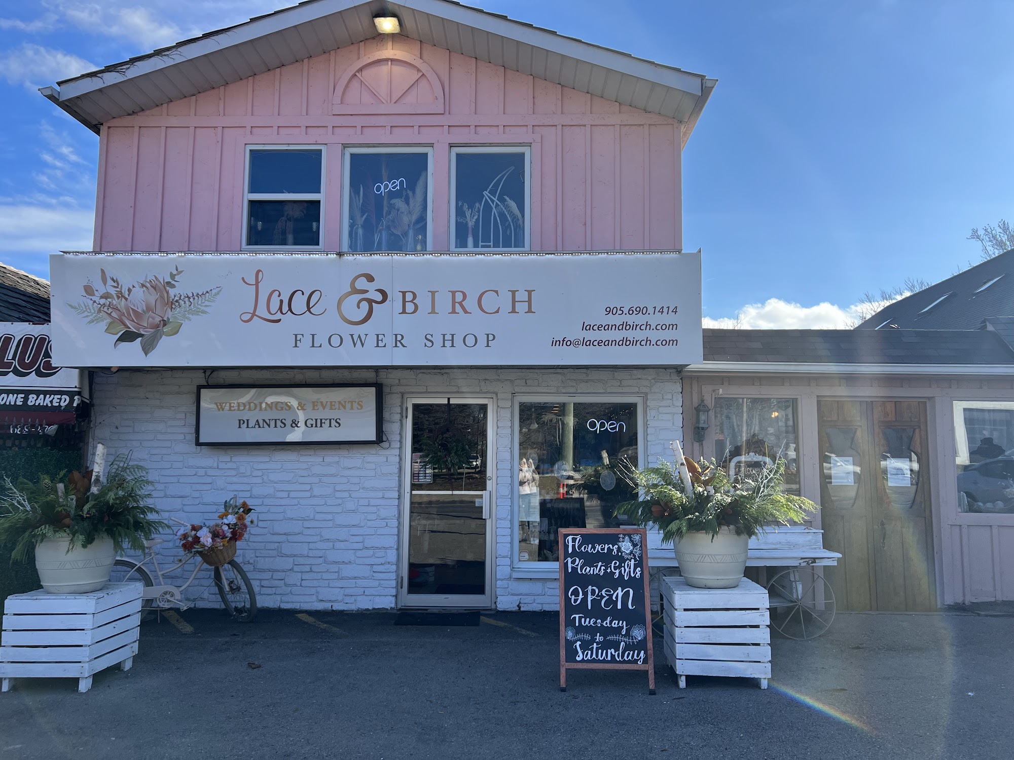 Lace & BIRCH 1467 Centre Rd, Carlisle Ontario L0R 1H2