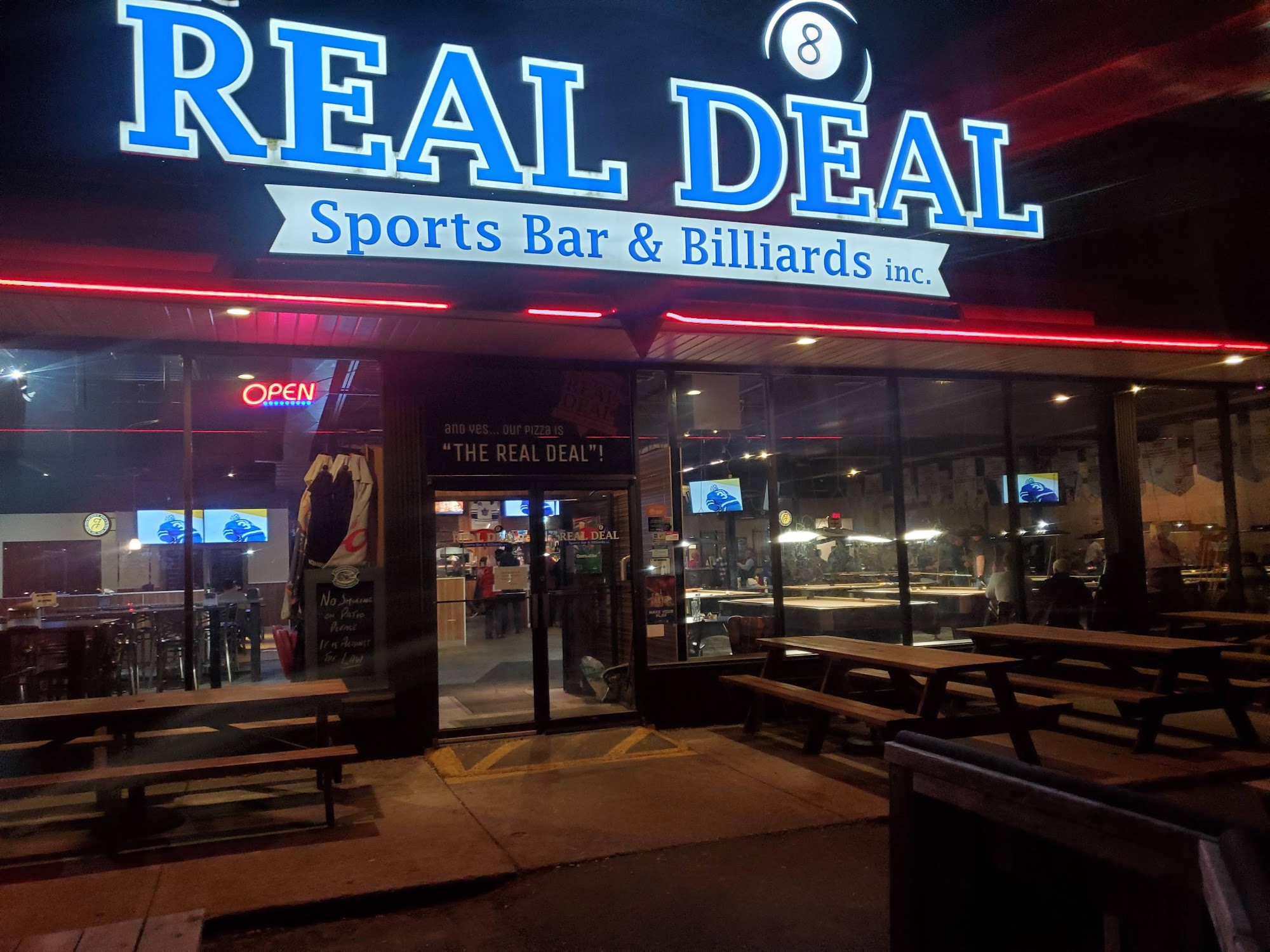 The Real Deal Sports Bar and Billiards Inc.
