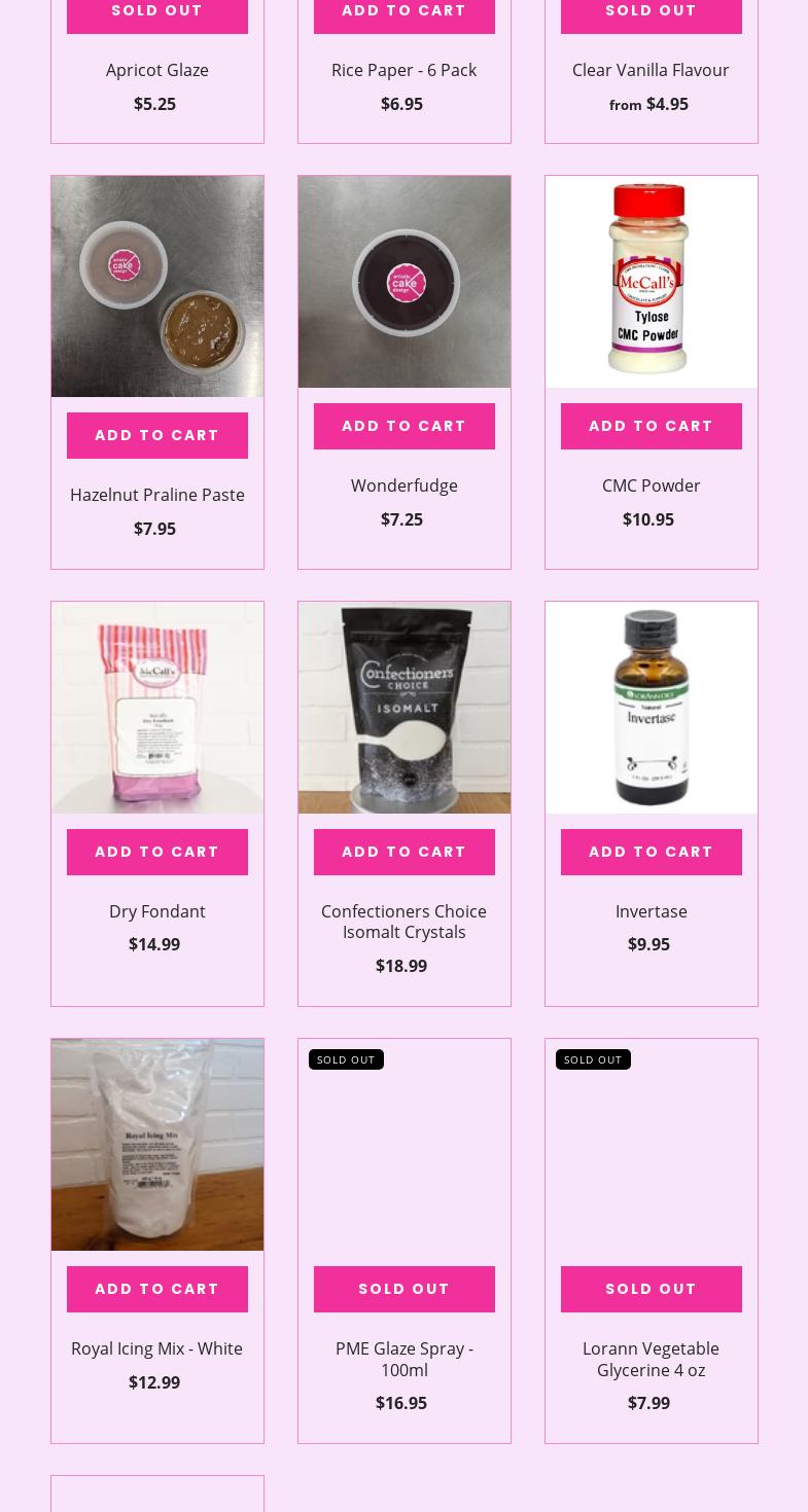 Artistic Cake Design Menu