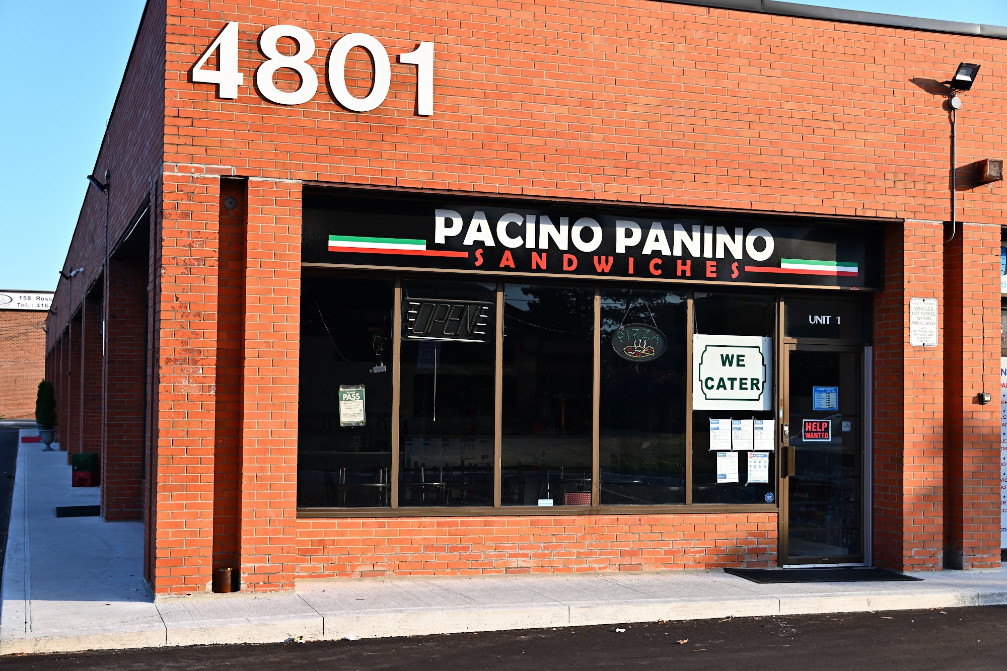 Pacino Panino Sandwiches