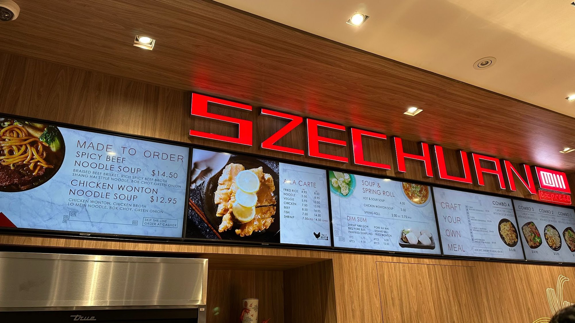 Szechuan Express Menu
