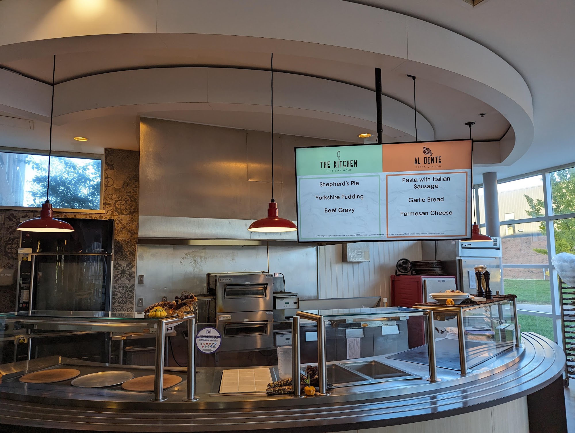 South Village Dining Hall Menu