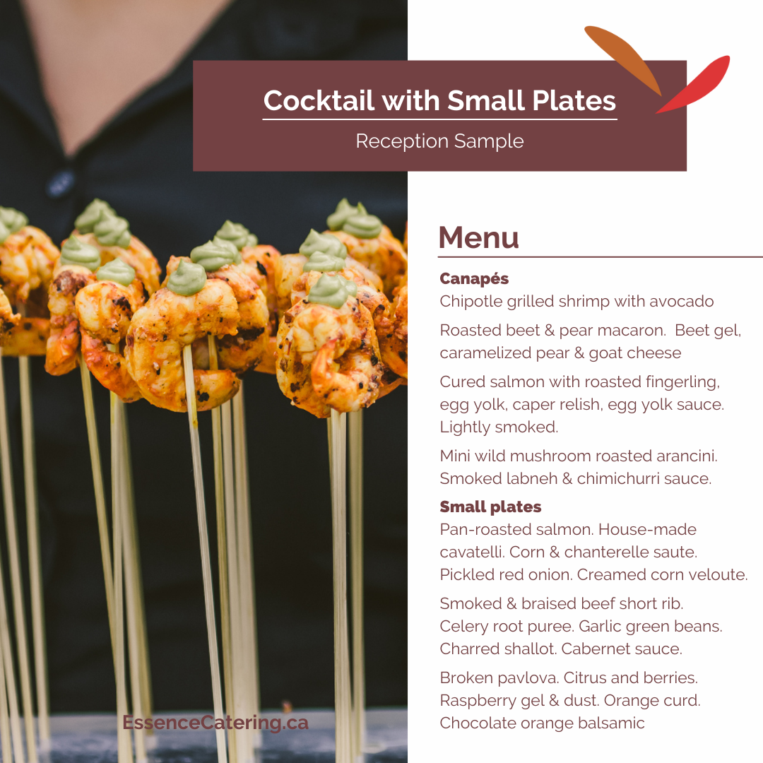 Essence Catering Menu