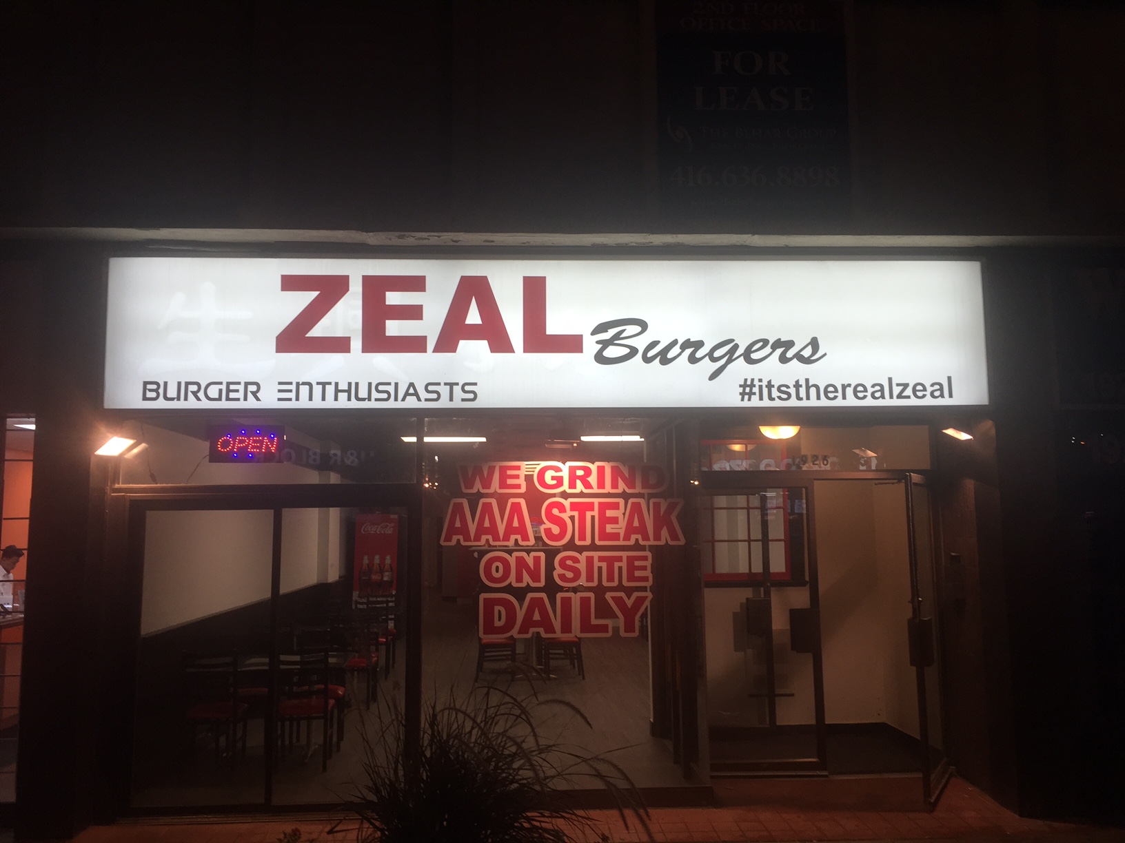 ZEAL Burgers