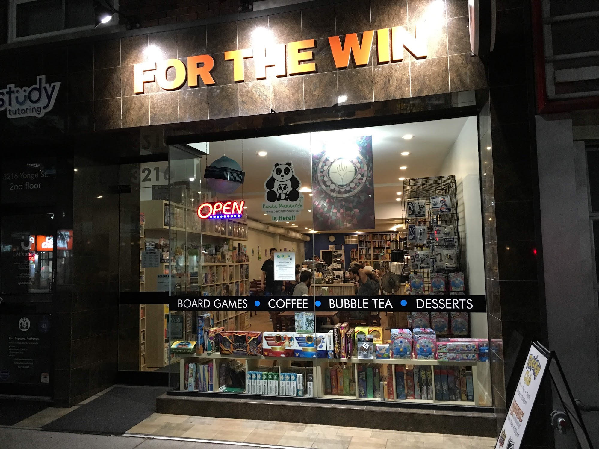 For The Win Board Game Cafe & Bar