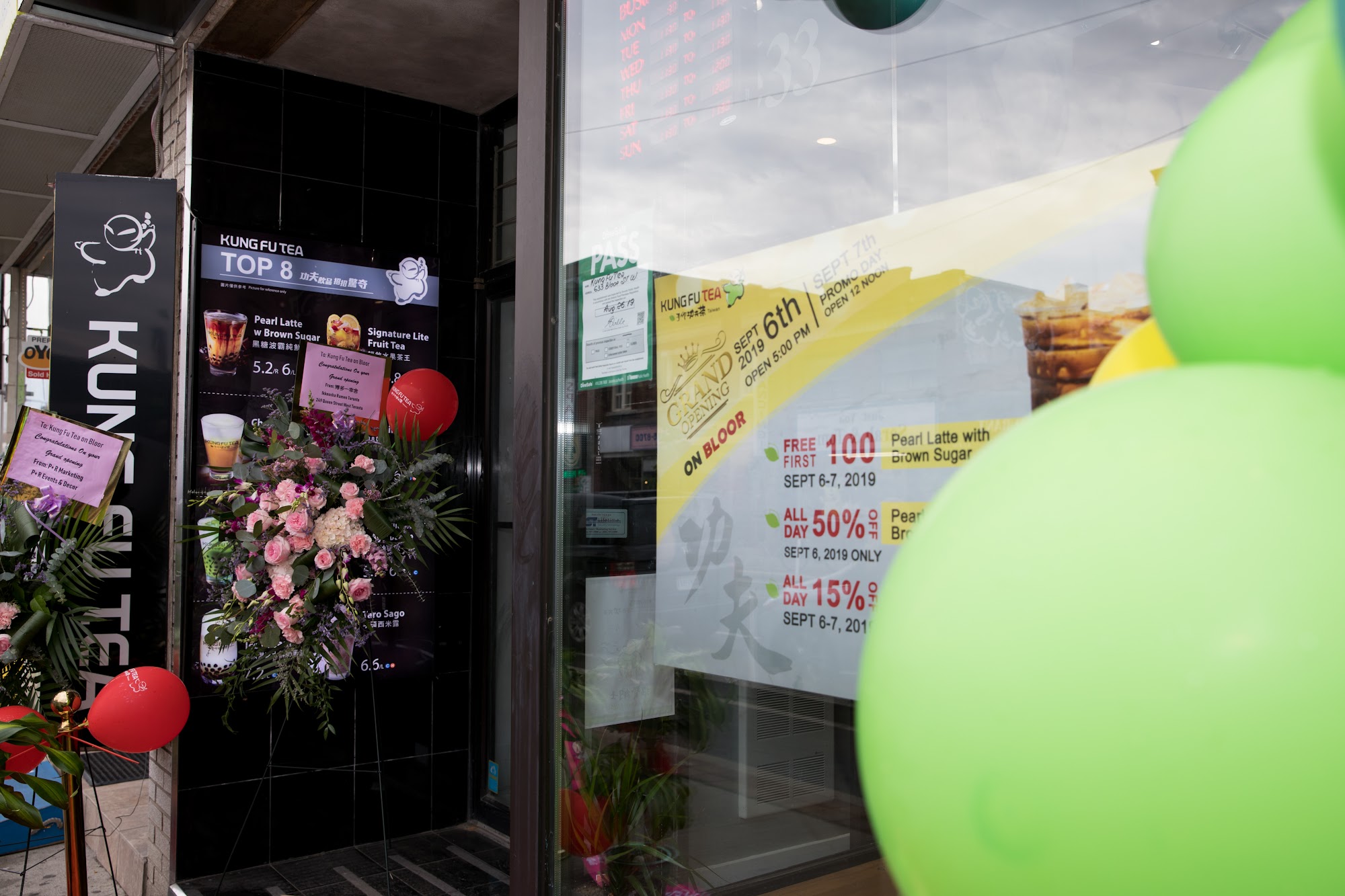 Kung Fu Tea on Bloor (Downtown Toronto)