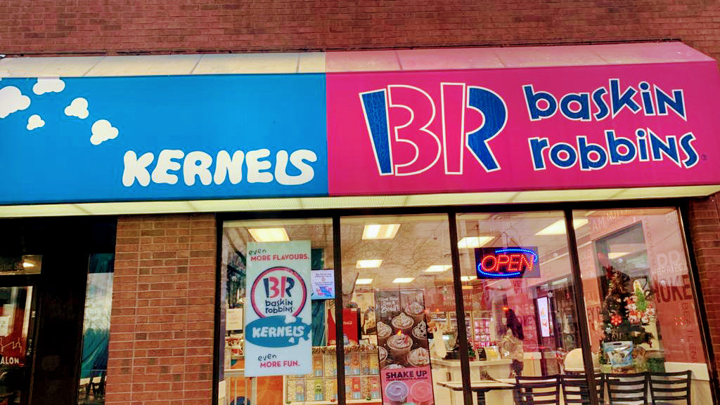 Baskin-Robbins and Kernels Popcorns