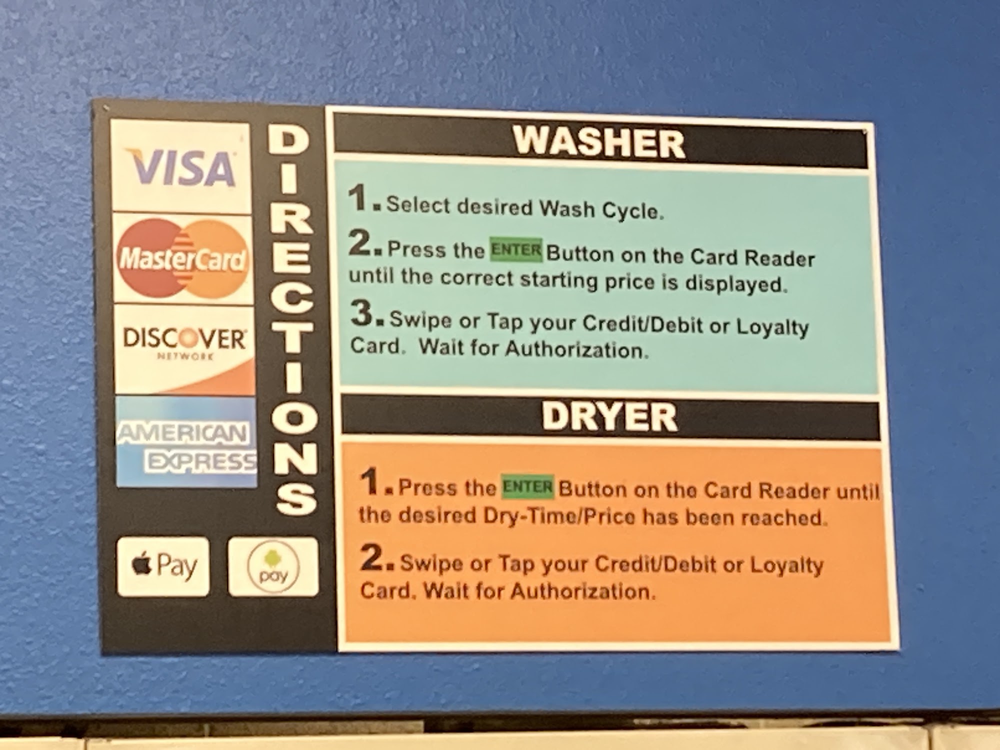 Campbell's Laundry & Coffee Bar Menu