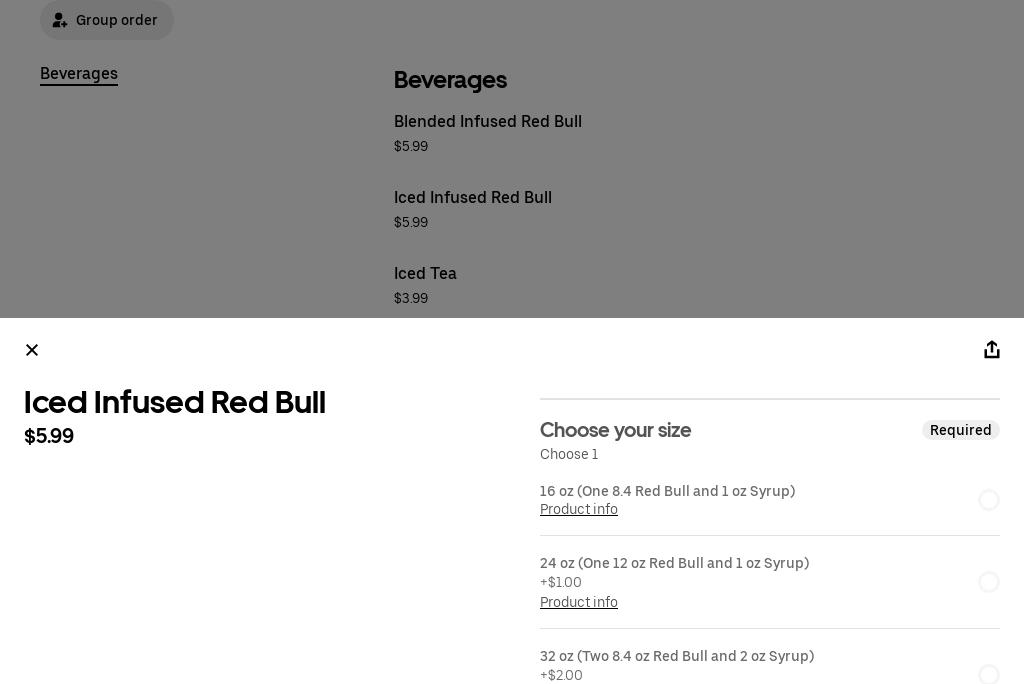 Our Coffee House Menu