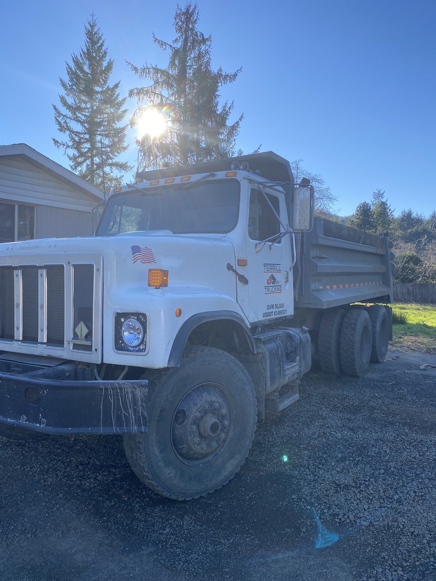 Terrill Trucking LLC 4184 Salmon River Hwy, Otis Oregon 97368