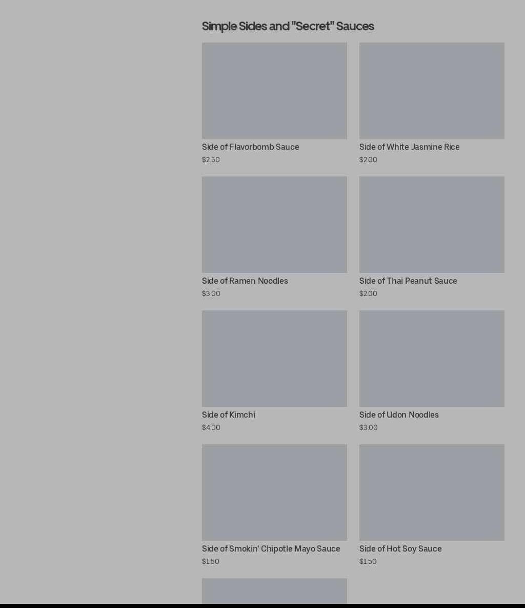 Photo credit: Posmates