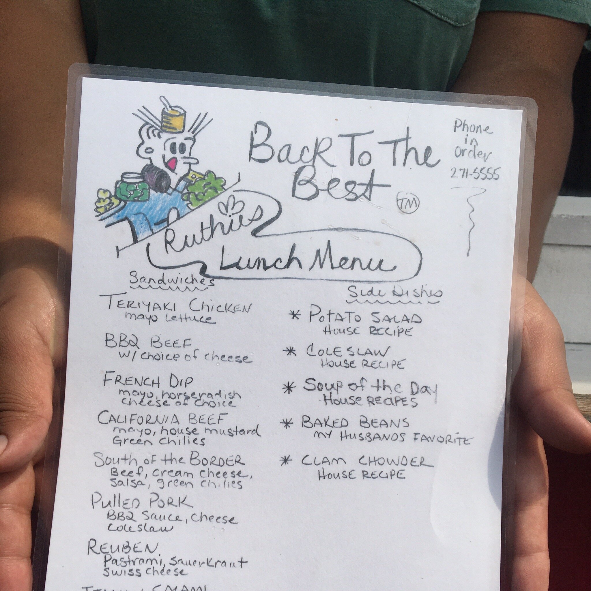 Café Nine Ninety West Menu