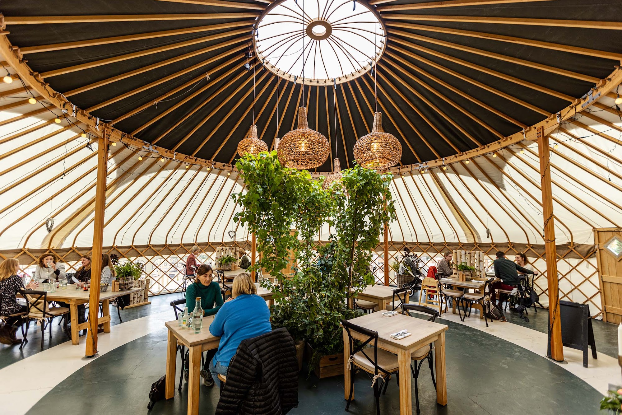 The Yurt at Nicholsons Nicholson Nurseries, The Park, North Aston, Bicester