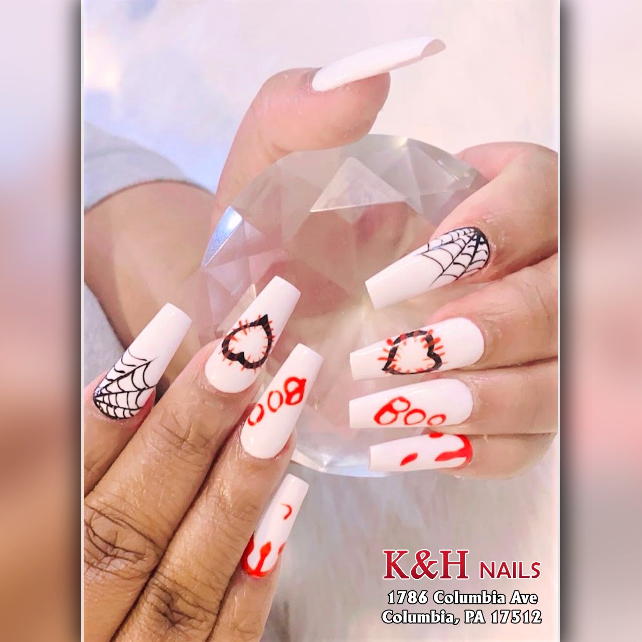 K H Nails 1786 Columbia Ave, Columbia Pennsylvania 17512