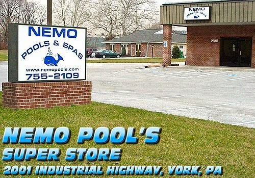 Nemo Pools & Spas 2001 Industrial Hwy, East York Pennsylvania 17402