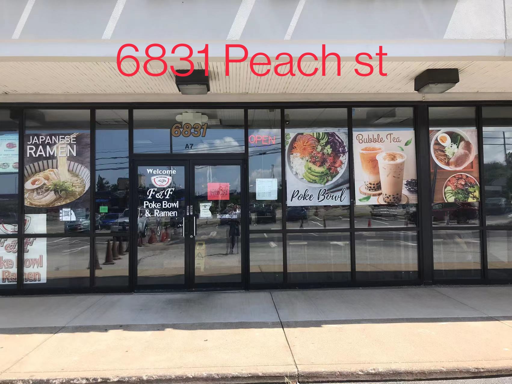 F&F Poke Bowl - Peach St.