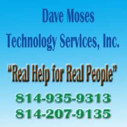 Dave Moses Technology Services 100 Truman St, Hollidaysburg Pennsylvania 16648
