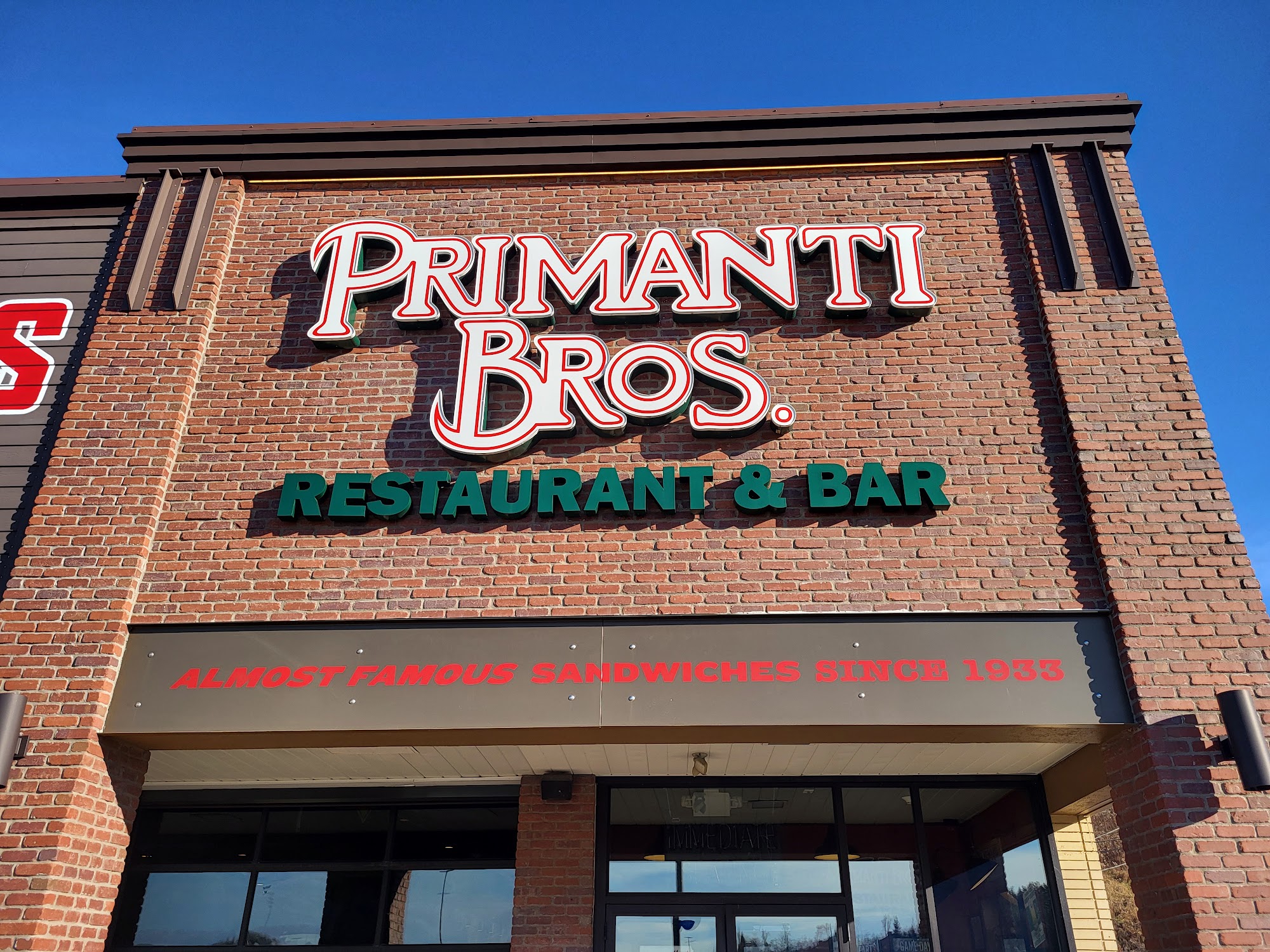 Primanti Bros. Restaurant and Bar Center Township