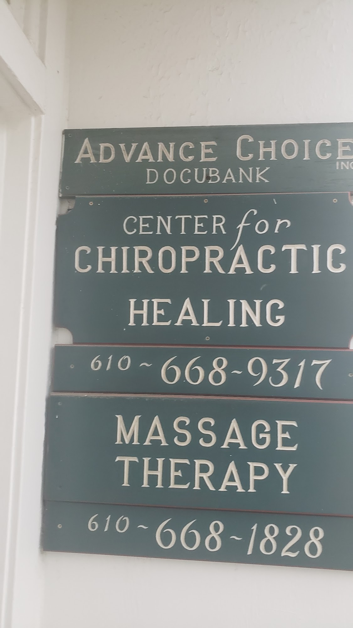 Center For Chiropractic Healing 105 Forrest Ave, Narberth Pennsylvania 19072