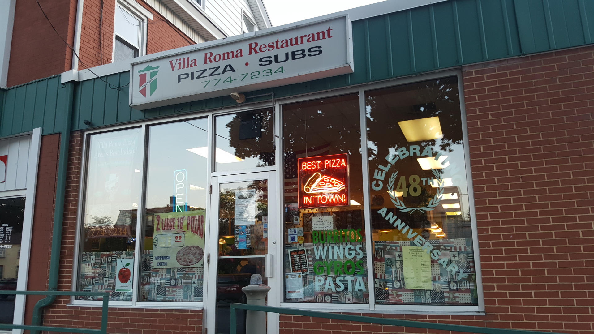 Villa Roma Pizza & Subs