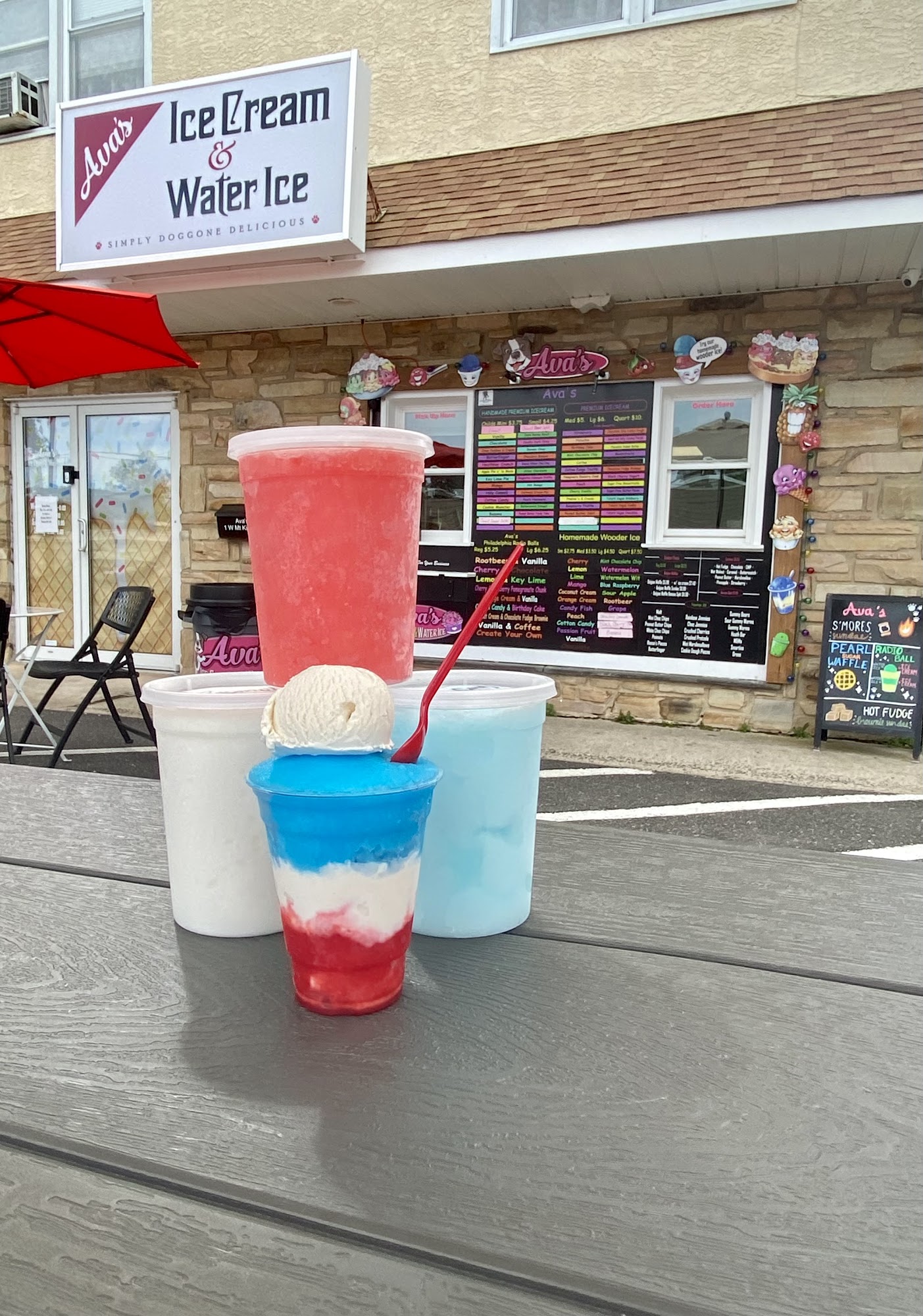 Ava's Ice Cream and Water Ice