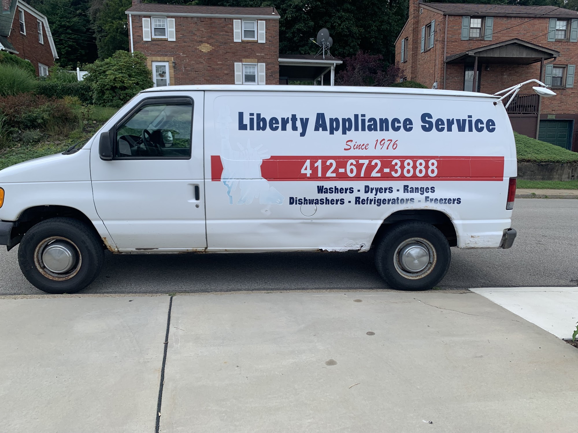 Liberty Appliance Service 1301 Romine Ave, Port Vue Pennsylvania 15133