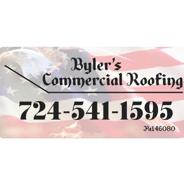 Byler's Commercial Roofing 1645 Hemlock Lake Rd, Rossiter Pennsylvania 15772