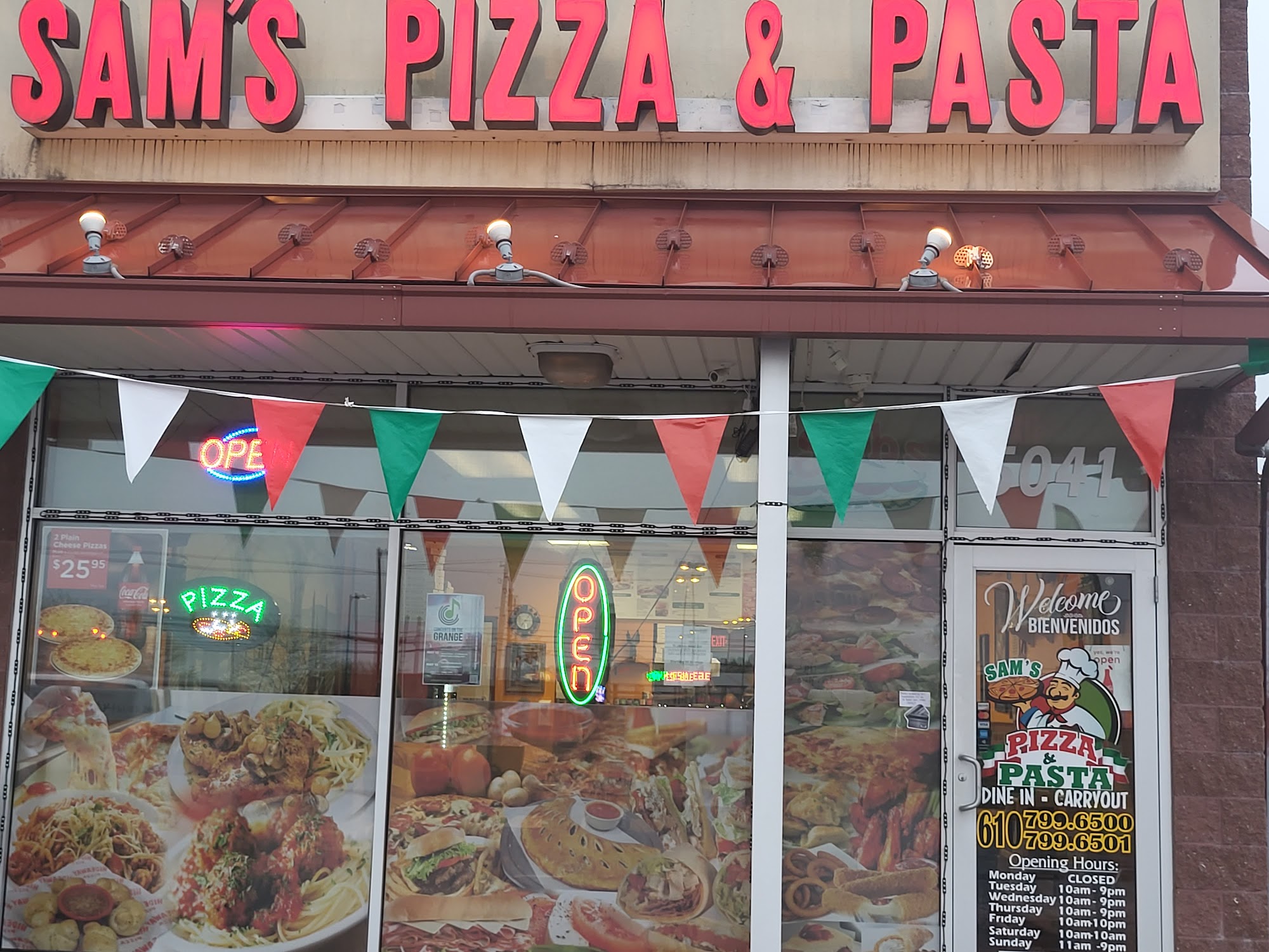 Sam's Pizza & Pasta