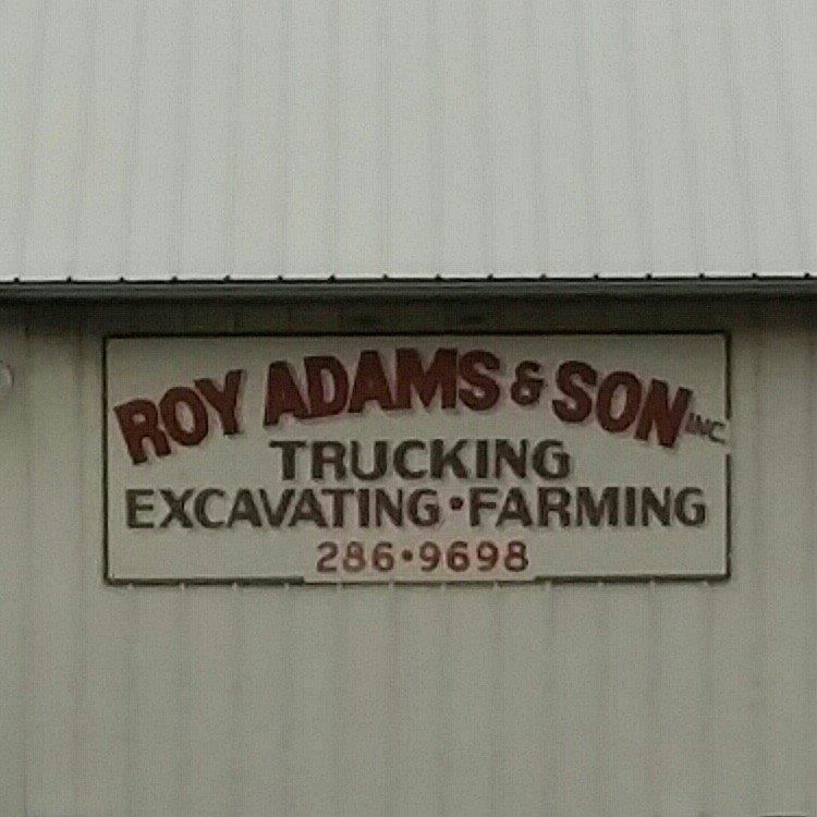 Roy Adams & Son Inc 7347 PA-147, Sunbury Pennsylvania 17801