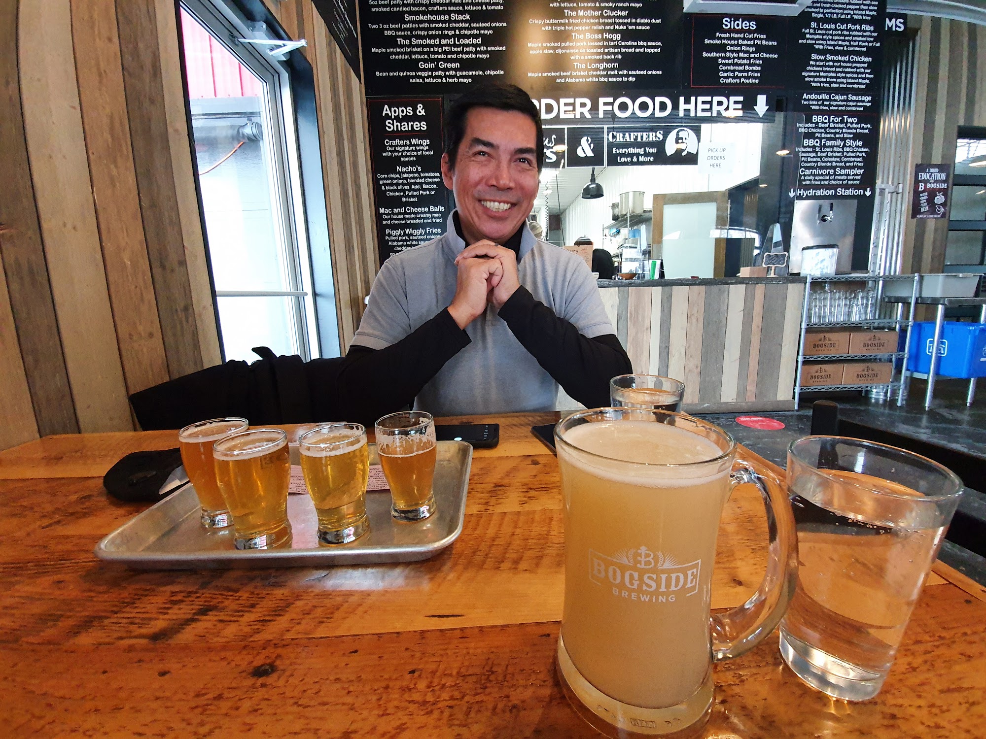 Bogside Brewing Menu