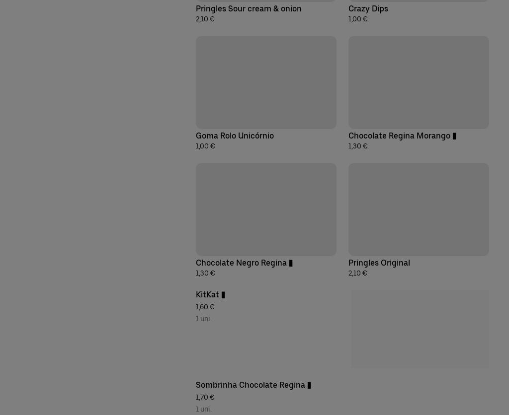 A Hora da Paparoca Menu