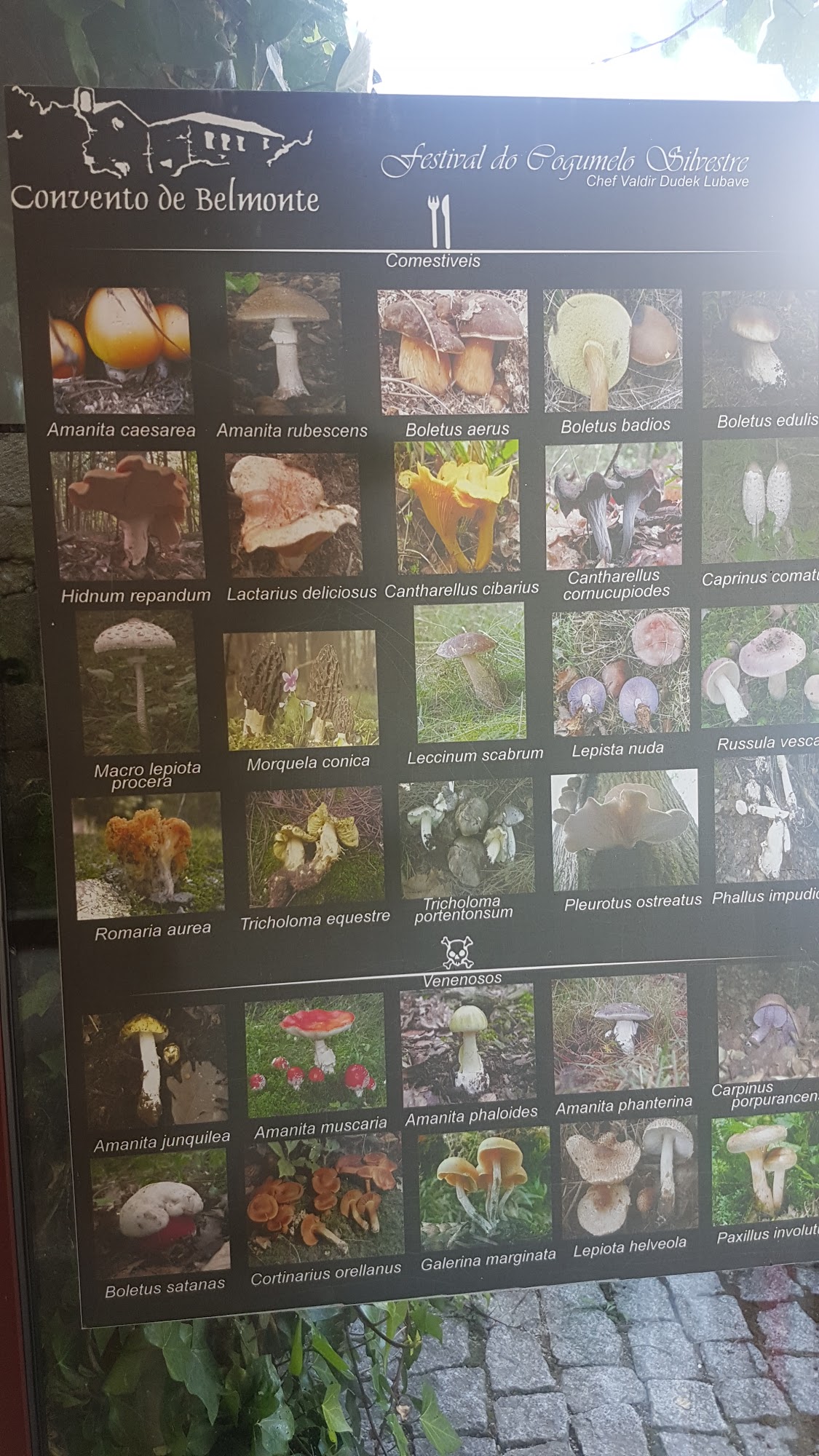 Restaurante da Pousada do Convento de Belmonte Menu