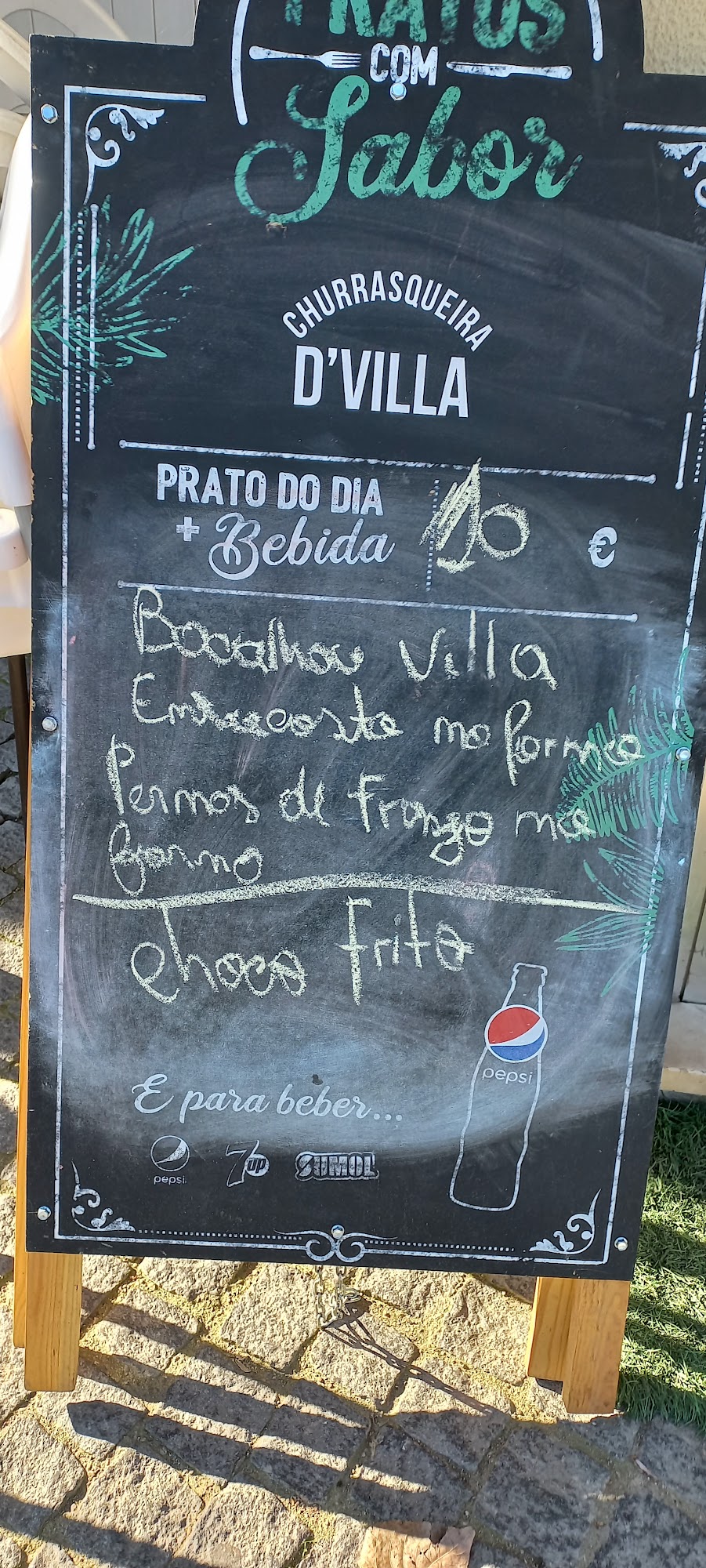 Restaurante Churrasqueira D'Villa Menu