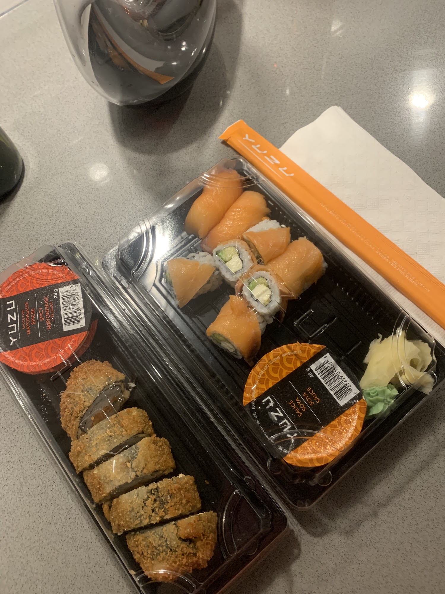 Yuzu sushi
