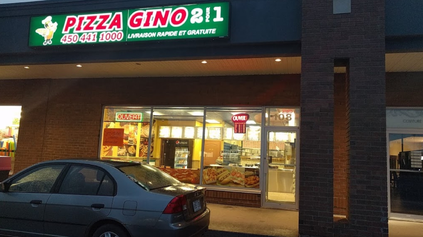 Pizza Gino 2 pour 1 - Saint Basile le Grand