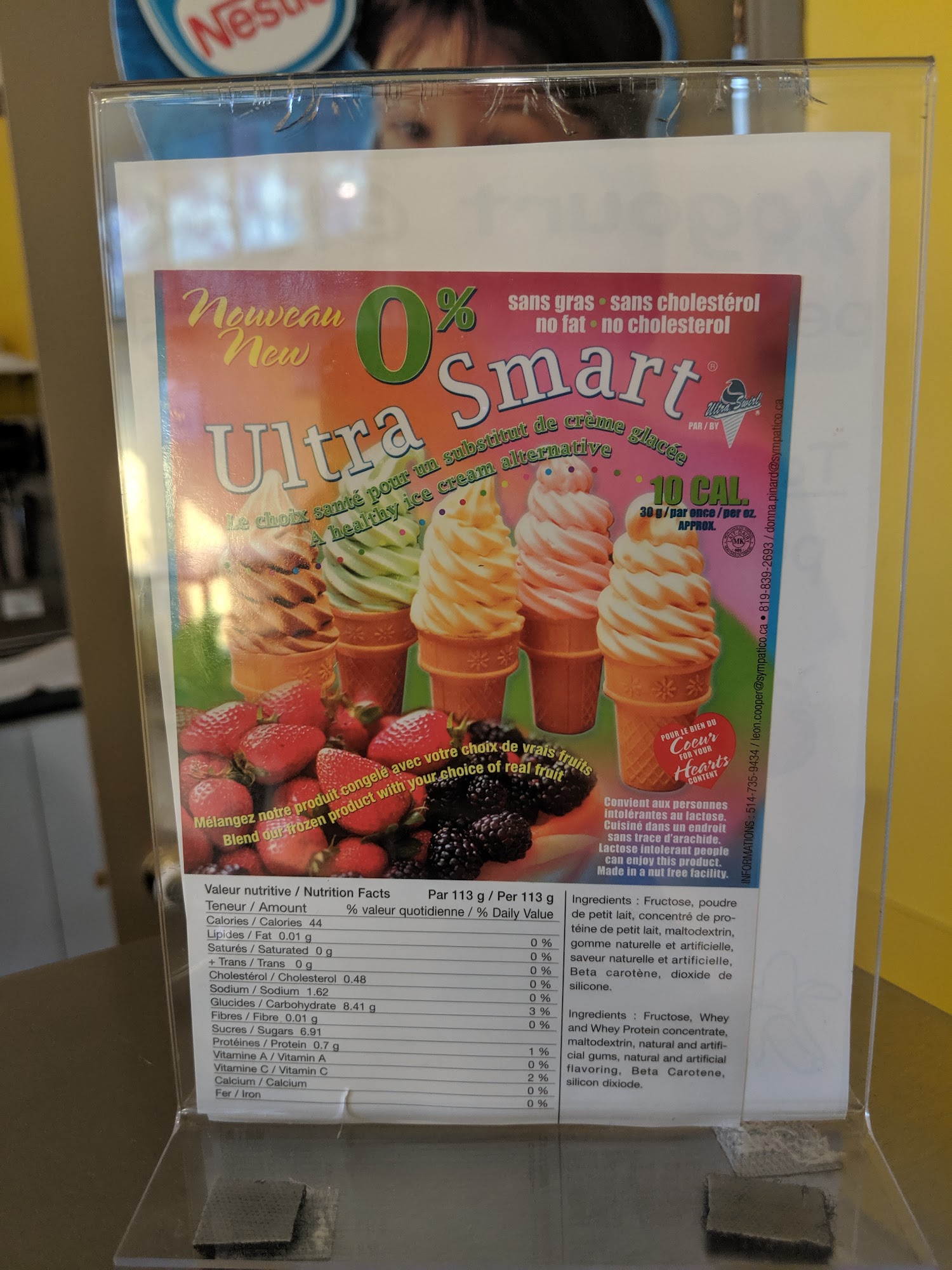 Bar Laitier Terrasse Le Jardin Menu