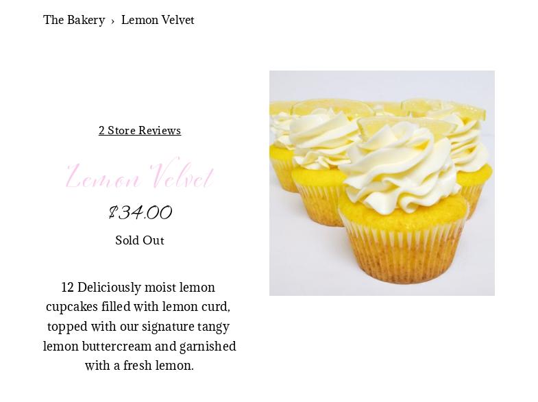 Bakin' It Cakes & Sweets, LLC Menu