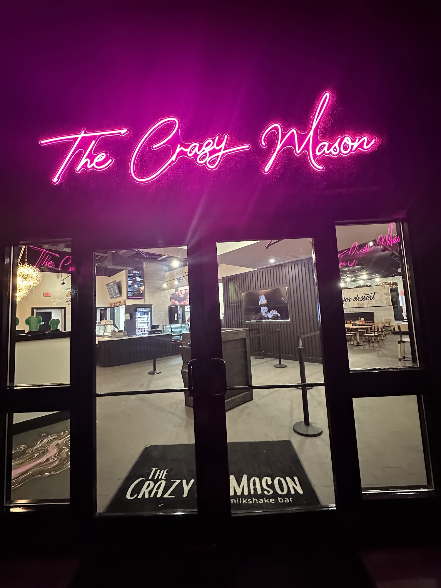 The Crazy Mason Milkshake Bar