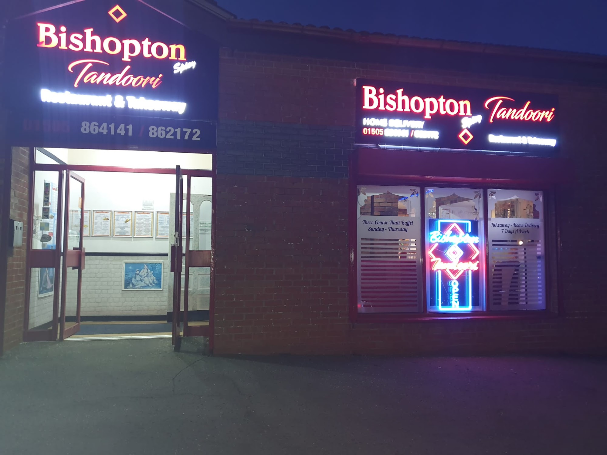 Bishopton Spicy Tandoori Unit 1, 15 Greenock Rd, Bishopton