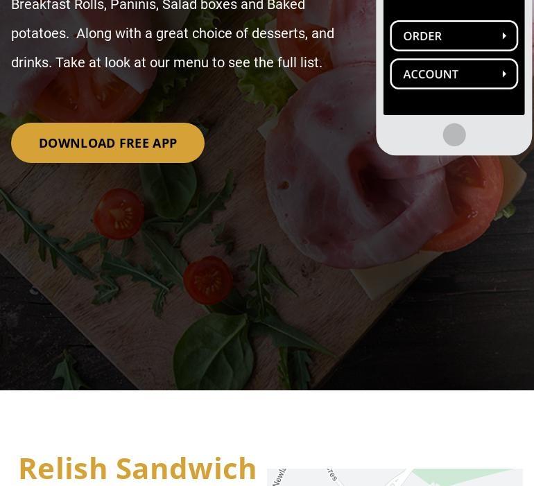 Relish Menu