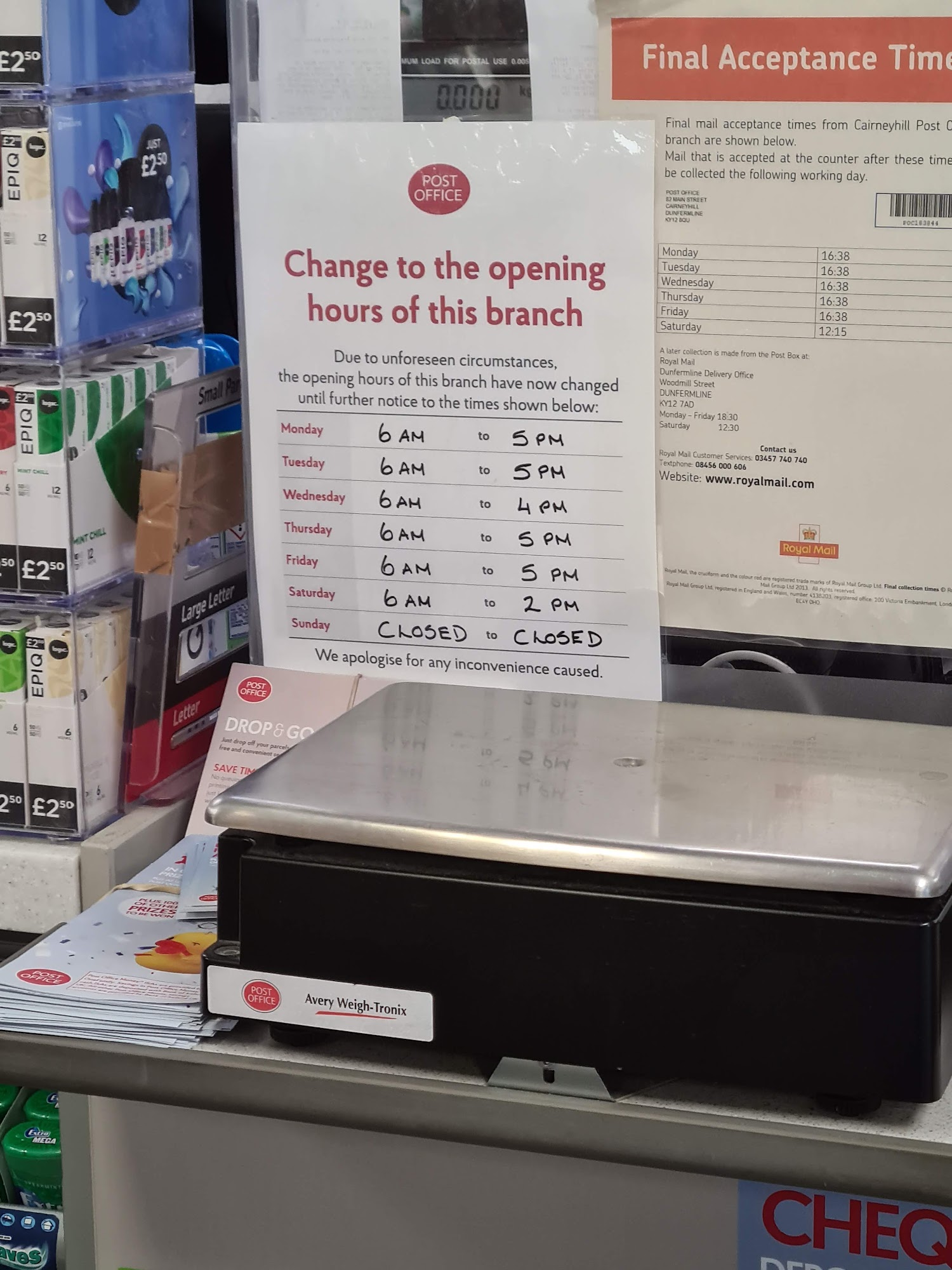 Cairneyhill Post Office Dunfermline