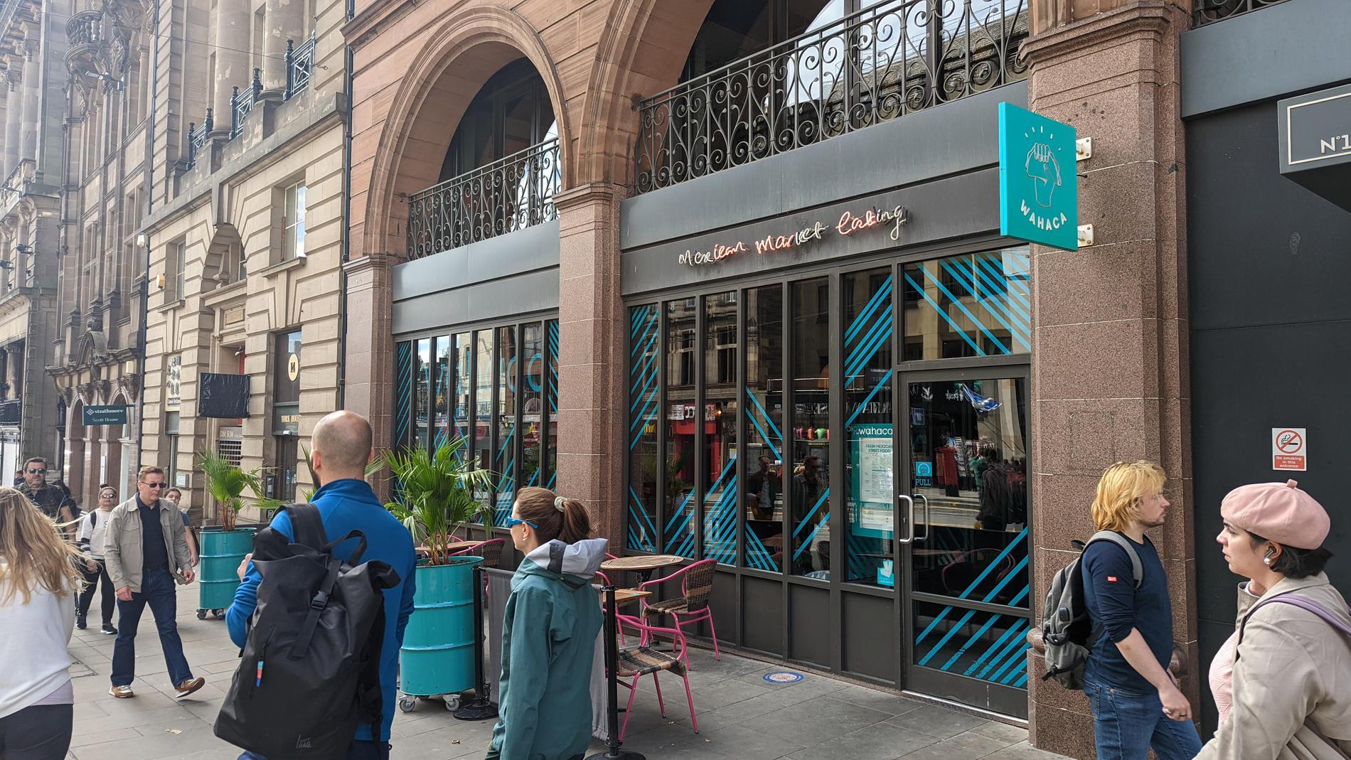 Wahaca Edinburgh 16 S St Andrew St, Edinburgh