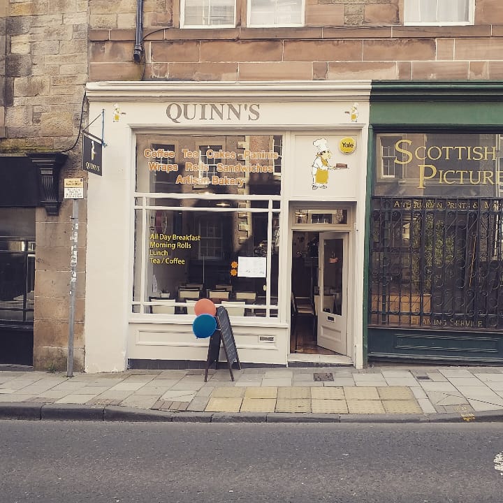 Quinn’s cafe 62 West Port, Edinburgh